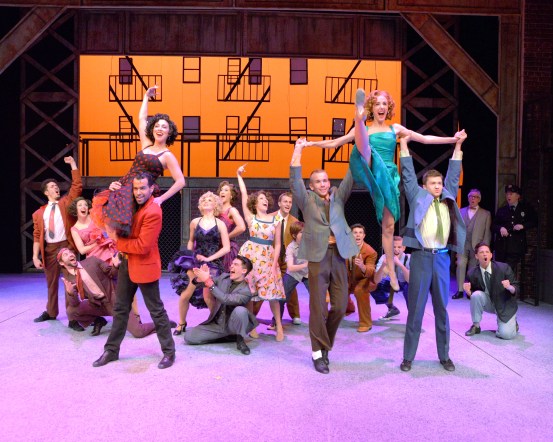 The cast of West Side Story