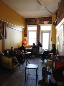 Sit and enjoy your coffee