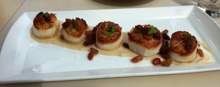 Pan Seared Scallops