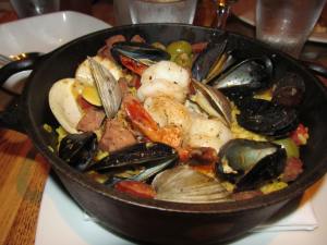Paella with Mussels