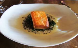Pan seared Salmon